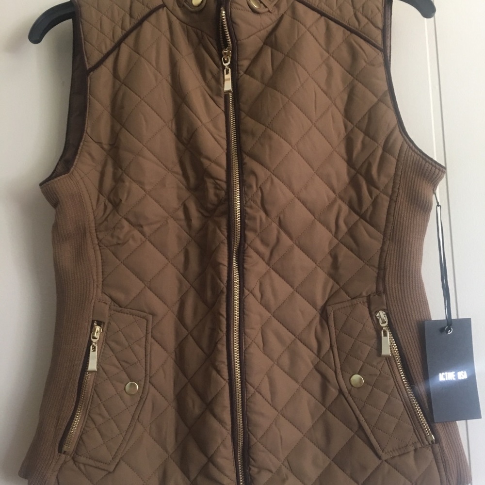 #brand new vest.